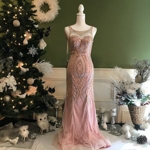 Formal evening ball Prom gown mermaid
